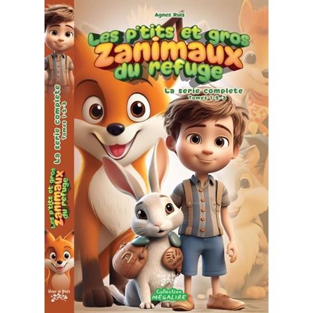 Les p'tits et gros zanimaux du refuge T.01-02-03 : La série complète : 6-8