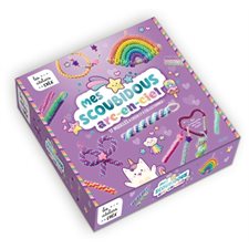 Mes scoubidous arc-en-ciel : 17 modèles à créer et à collectionner ! : Les ateliers créa'