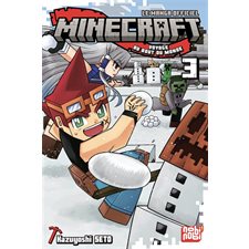 Minecraft, le manga officiel : Voyage au bout du monde T.03 : Manga : JEU