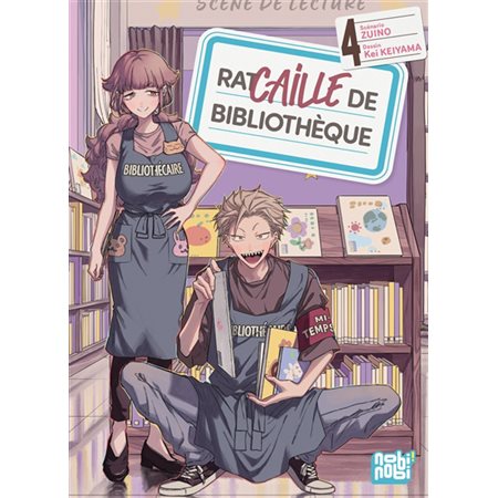 Racaille de bibliothèque T.04 : Manga : ADO : SHONEN