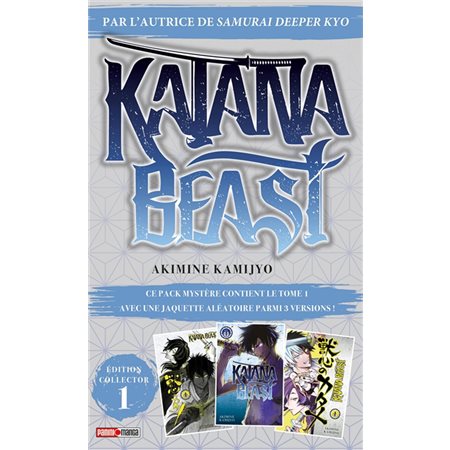 Katana beast T.01 : Pack mystère contient le tome 1 avec une jaquette aléatoire parmi 3 versions ! : Manga : ADO : SHONEN