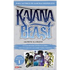 Katana beast T.01 : Pack mystère contient le tome 1 avec une jaquette aléatoire parmi 3 versions ! : Manga : ADO : SHONEN