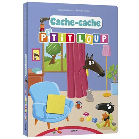 Cache-cache P'tit Loup : Livre cartonné