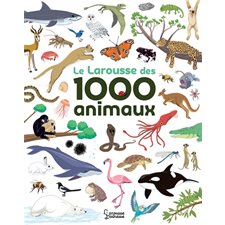 Le Larousse des 1 000 animaux : Larousse jeunesse : Livre cartonné