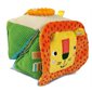 Mon ami le lion : Mon livre-cube tout doux : Livre tout doux en forme de cube + rubans et anneaux de dentition