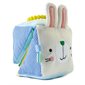 Mon ami le lapin : Mon livre-cube tout doux : Livre tout doux en forme de cube + rubans et anneaux de dentition