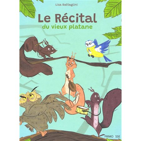 Le récital du vieux platane : Lune : Couverture rigide