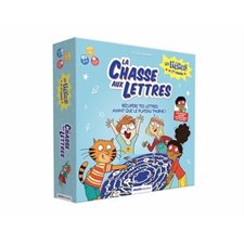 La chasse aux lettres : Les héros de 1re année : Récupère tes lettres avant que le plateau tourne ! : 5+; 2-4 joueurs; 15-60 minutes