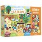 A la découverte de la ferme : A la découverte de : Coffret comprenant 1 livre documentaire; + de 60 pièces magnétiques + 1 plateau géant aimanté : 3-6 ans
