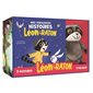 Mon coffret peluche : 3 histoires Léon le raton : Les aventures de Léon le raton : Les amoureux de l'île aux lièvres; camping, guimanves et petits frissons + le trésor du château de glace