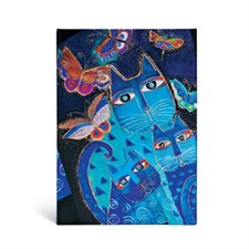 Blue Cats & Butterflies : Midi : Rigide : Ligné