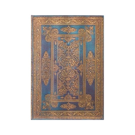 Blue Luxe : Grande : Rigide : Blanche / Non ligné