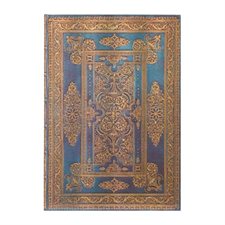 Blue Luxe : Grande : Rigide : Blanche / Non ligné