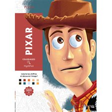 Pixar : 100 dessins à révéler : Coloriages mystères