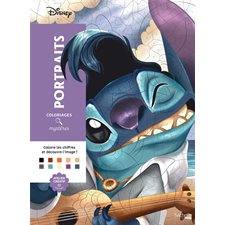 Portraits : Disney : Coloriages mystères
