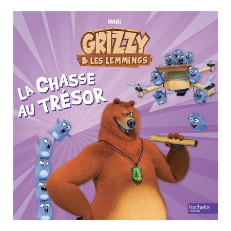 La chasse au trésor : Grizzy & les lemmings : Couverture souple