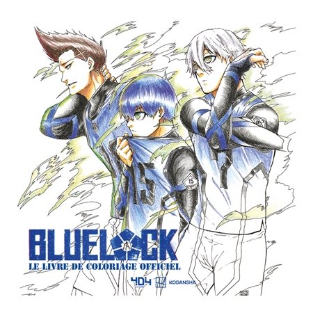 Blue Lock : Le livre de coloriage officiel