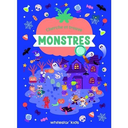 Monstres : Cherche et trouve : Livre cartonné