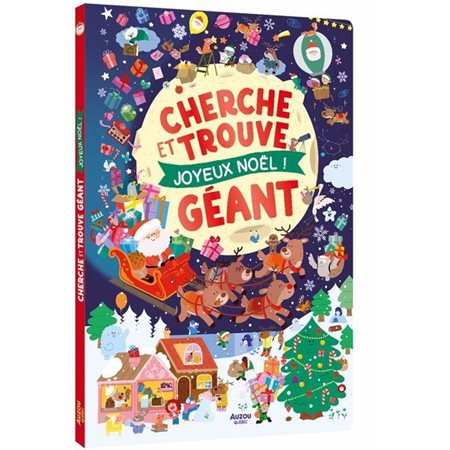 Joyeux Noël ! : Cherche et trouve géant : Livre cartonné