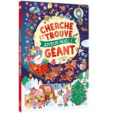Joyeux Noël ! : Cherche et trouve géant : Livre cartonné