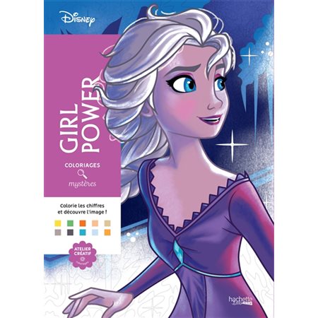 Girl power : Coloriages mystères : Disney