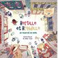 Bertille et Brindille au marché de Noël : Cherche & trouve recto verso : Livre cartonné