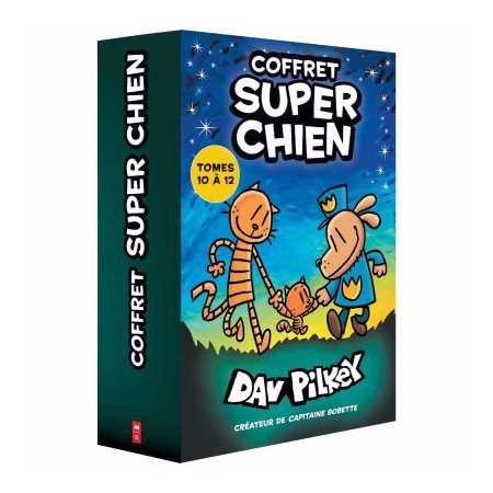 Coffret Super Chien : Tomes 10 à 12 : Super Chien : Bande dessinée