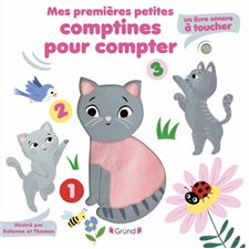 Mes premières comptines pour compter : Livre sonore : Livre cartonné