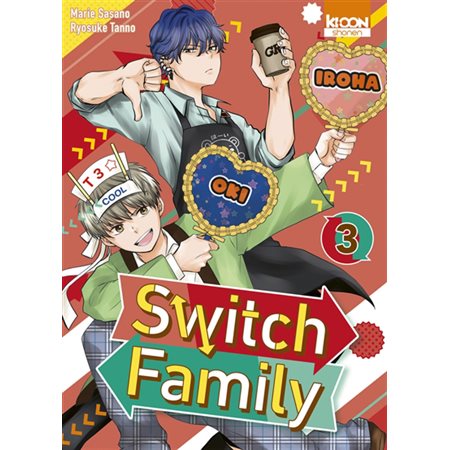 Switch family T.03 : Manga : ADO : SHONEN