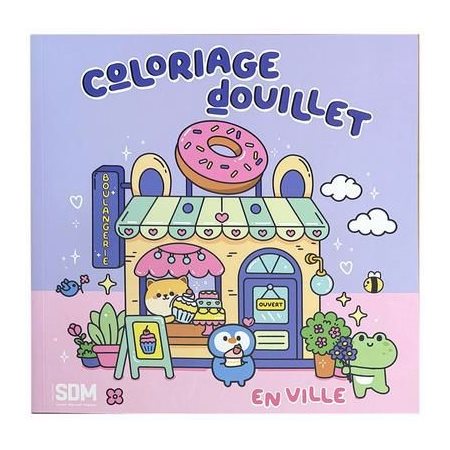 Coloriage douillet en ville : Art Maker