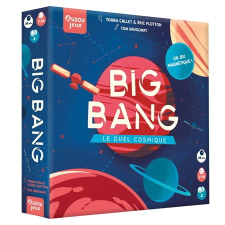 Big bang : Le duel cosmique : 7-99 ans; 2 joueurs; 10 minutes