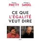 Ce que l'égalité veut dire