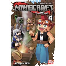Minecraft, le manga officiel : Voyage au bout du monde T.04 : Manga : JEU