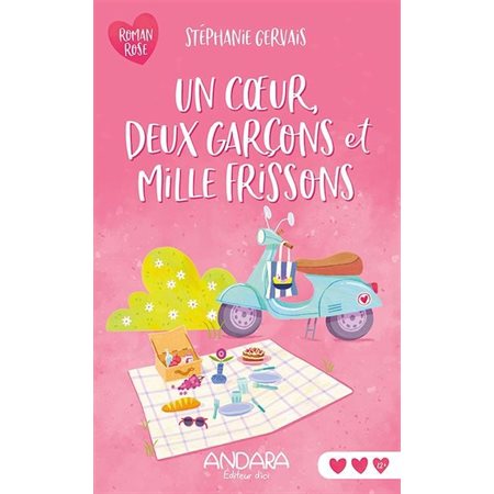 Un coeur, deux garçons et mille frissons : Roman Rose : 12-14