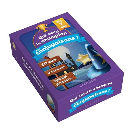 Des conjugaisons : Qui sera le champion ? : Du CE1 au CM2 : 6-10 ans