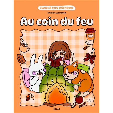 Au coin du feu : Sweet and cosy coloriages