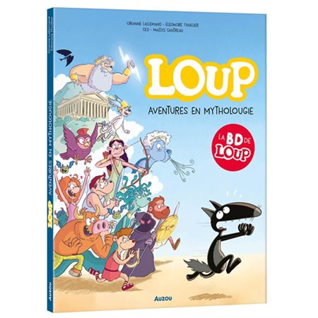 Aventures en mytholougie : Les aventures de Loup : Auzou BD : Bande dessinée