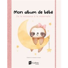 Fille (rose) : Mon album de bébé - De la naissance à la maternelle : Album de bébé