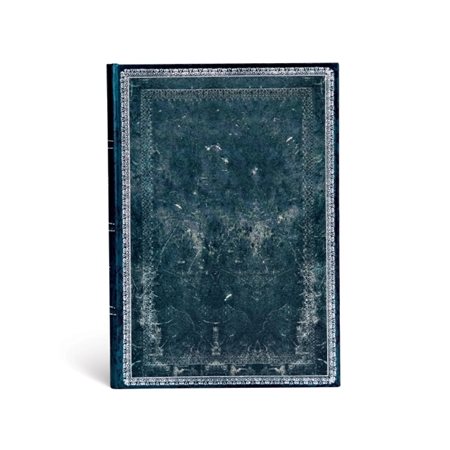 Midnight steel : Old leather collection : Adress book : Midi : Couverture rigide