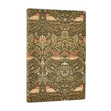 Morris Oiseaux William Morris : Agenda 12 mois 2026 : 1 semaine  /  2 pages : Horizontal : Mini : Couverture rigide