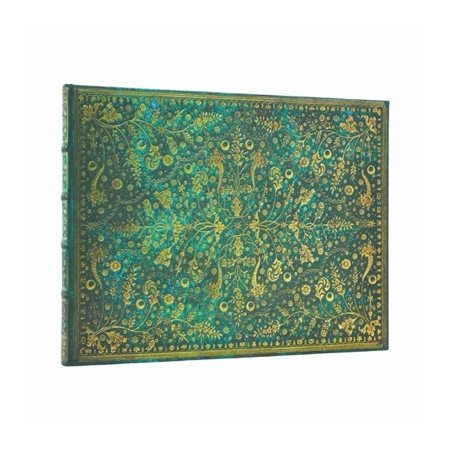 Emerald flower : Nature's grace : Guest book : Non ligné : Couverture rigide