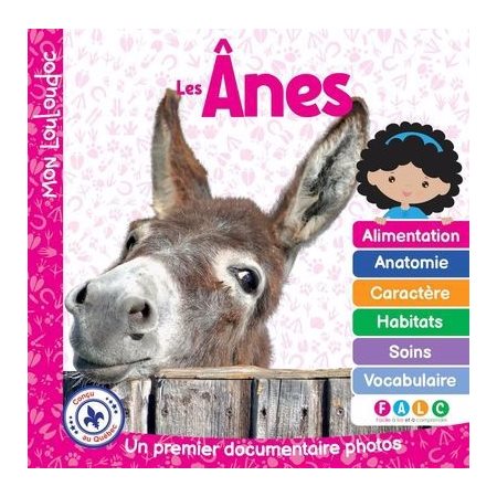 Les ânes : Un premier documentaire photos : Mon Louloudoc