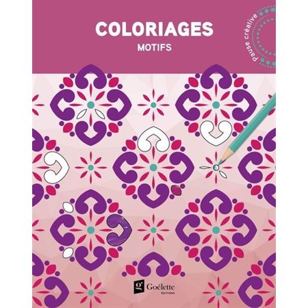 Coloriages Motifs : Pause créative
