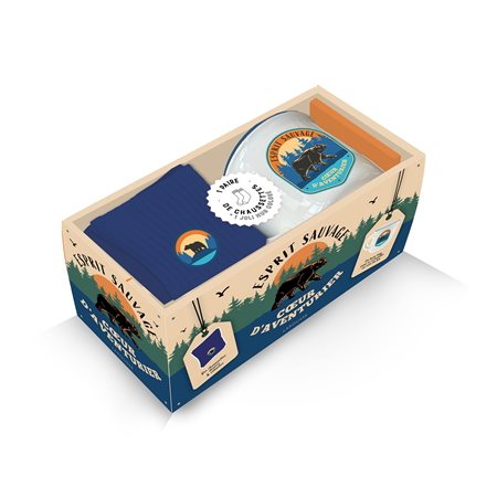 Esprit sauvage, coeur d'aventurier : Bien-être : Du matériel et des conseils pour survivre en pleine nature : repérer le nord, s'abriter des coups de foudre, connaître la technique de la tortue, allu