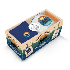 Esprit sauvage, coeur d'aventurier : Bien-être : Du matériel et des conseils pour survivre en pleine nature : repérer le nord, s'abriter des coups de foudre, connaître la technique de la tortue, allu