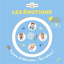 Les émotions : Tourne et découvre ... les intrus ! : Petites pommes : Livre cartonné