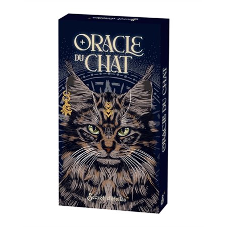Oracle du chat : Un oracle pour découvrir les enseignements et les pouvoirs des chats à travers les caractères de ces derniers : affection, indépendance, fidélité, entre autres.