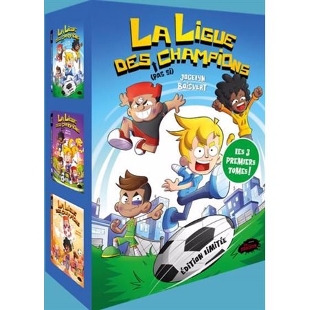 Coffret : La ligue des (pas si) champions : Comprends tomes 01-02-03 : 6-8
