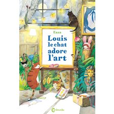 Louis le chat adore l'art : Couverture rigide