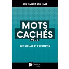 Mots cachés vol. 7 : 280 grilles et solutions, Des jeux et des jeux